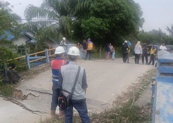 Pemkot Pekanbaru Segera Atasi Jembatan Amblas di Rumbai