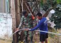 Program TNI Manunggal Air Penuhi Kebutuhan Air Bersih di Pasongsongan