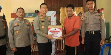 Kapolres Madiun Lakukan Anjangsana ke Anggota Sakit dan Purnawirawan Polri
