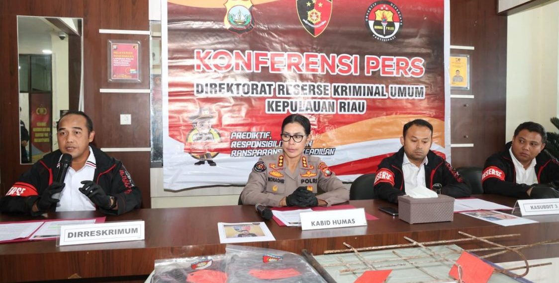 Polisi Kepri Berhasil Bongkar Kasus Pencurian Penutup Drainase di Batam