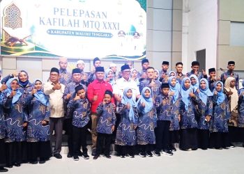 Bupati Maluku Tenggara Lepas Kafilah MTQ Menuju Ajang Provinsi 2026
