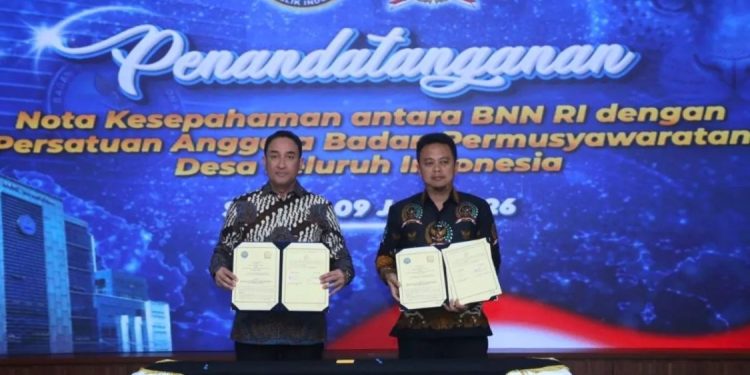 BNN dan PABPDSI Bersinergi untuk Memperkuat Ketahanan Desa dari Ancaman Narkoba
