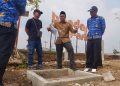 Bupati Batang Tinjau Proyek Trotoar di Alun-Alun Bandar