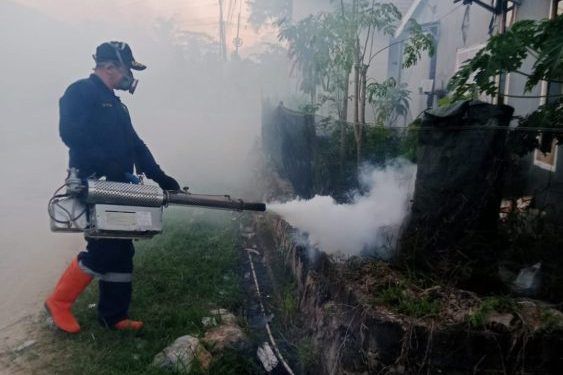 Bid Dokkes Polda Sultra Tanggap Keluhan Warga Terdampak DBD di Lepo-Lepo