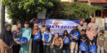 Ditlantas Jabar Rayakan HUT Bhayangkara ke-80 dengan Bansos dan Edukasi Lalu Lintas