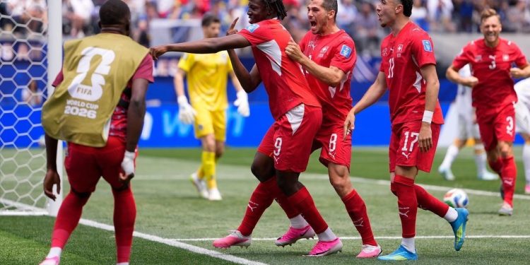 Swiss Raih Kemenangan 4-1 atas Bosnia di Piala Dunia 2026