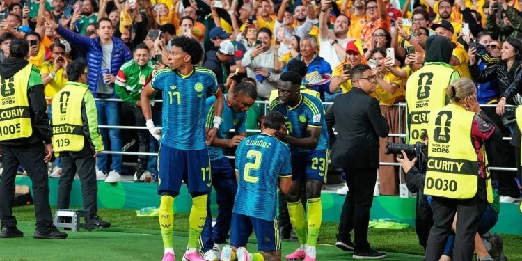 Luiz Diaz Bawa Kolombia Unggul 3-1 atas Uzbekistan di Piala Dunia 2026