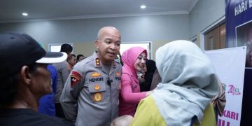 Kapolda Kaltara Pimpin Aksi Bersih-Bersih di Pasar Induk Sambut Hari Bhayangkara ke-80