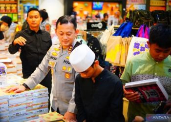 Polres Bogor Rayakan Hari Bhayangkara ke-80 dengan Ajak 80 Anak Yatim Berbelanja