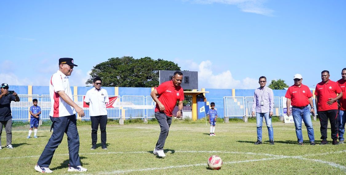Festival Sepak Bola Piala Presiden U10 dan U12 Dimulai di Tidore
