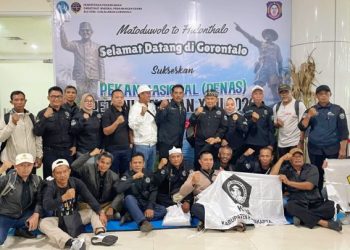 Kontingen Jawa Barat Gelombang Ketiga Tiba di Gorontalo untuk PENAS XVII