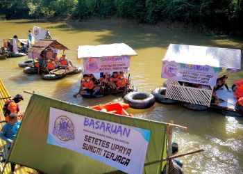 Aksi Pelestarian Sungai Balangan Warnai Hari Lingkungan Hidup