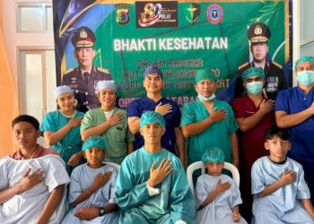 Polda NTT Gelar Layanan Kesehatan Gratis Sambut Hari Bhayangkara ke-80