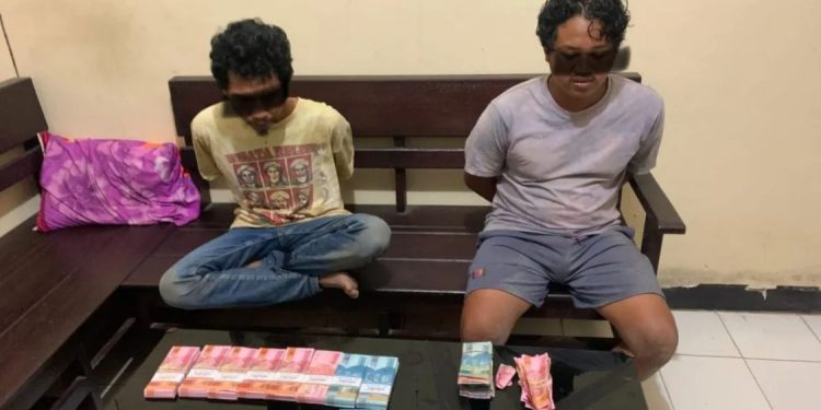 Polisi Tangkap Dua Pengedar Uang Palsu di Lombok Timur