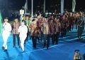 Parade Meriah Kafilah HSU di Pembukaan MTQ Nasional Ke-37 Kalsel