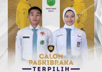 Dua Pelajar Riau Terpilih Jadi Paskibraka Nasional 2026