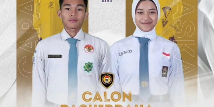 Dua Pelajar Riau Terpilih Jadi Paskibraka Nasional 2026