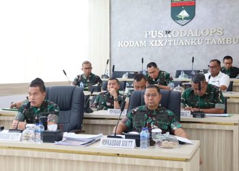 Kodam XIX/Tuanku Tambusai Tingkatkan Kesiapsiagaan Hadapi Karhutla di Riau