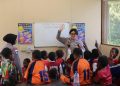 Ops Damai Cartenz Kenalkan Tata Surya kepada Anak-anak di Tembagapura
