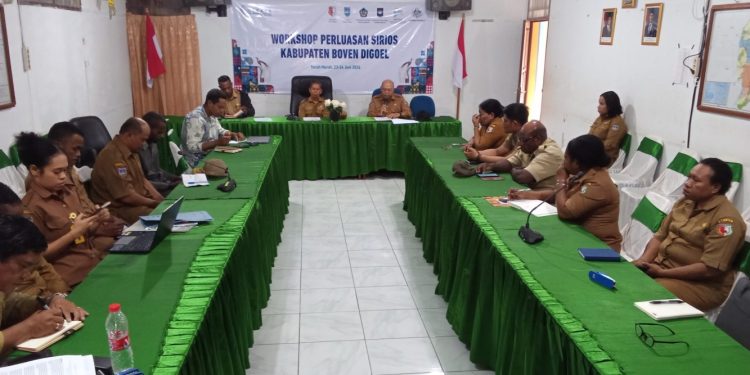 Boven Digoel Perkuat Data Orang Asli Papua dengan SIRIOS