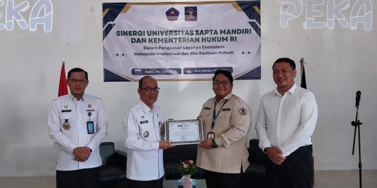 Univsm dan Kemenkumham Tingkatkan Perlindungan Kekayaan Intelektual di Balangan