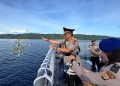 Polda Aceh Gelar Tabur Bunga di Perairan Malahayati Sambut Hari Bhayangkara ke-80