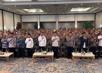 Densus 88 AT Polri dan Pemangku Kepentingan Deklarasikan Tolak Intoleransi di Cilegon
