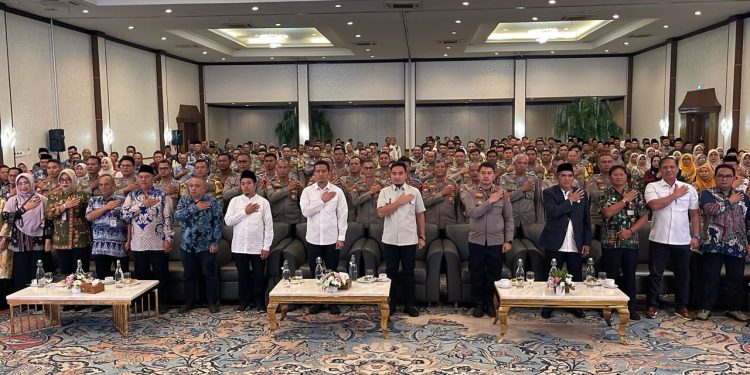 Densus 88 AT Polri dan Pemangku Kepentingan Deklarasikan Tolak Intoleransi di Cilegon
