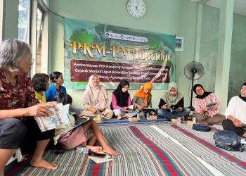 Mahasiswa UGM dan PKK Jurugsari Kolaborasi Kelola Sampah Organik
