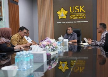 Ketua BRA dan USK Bahas Reintegrasi Akademik dan Museum Perdamaian Aceh
