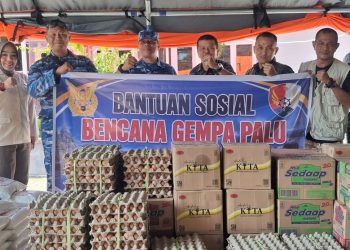 TNI AU Kirim Bantuan Gempa ke Parigi Moutong
