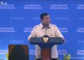 Prabowo Dorong Dosen dan Guru Besar Jadi Penggerak Kebangkitan Indonesia