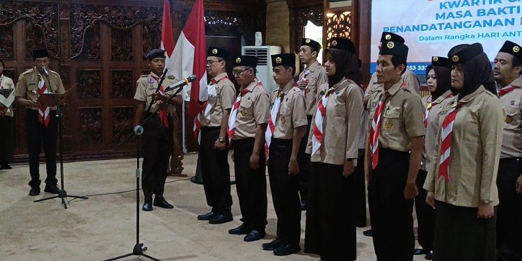 Pramuka Batang Resmi Dukung BNN dalam Pemberantasan Narkoba