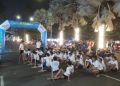 Polres Jakarta Pusat Gelar Night Run Sambut Hari Bhayangkara ke-80
