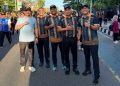 Kapolres Kutai Timur Ikuti Jalan Sehat Hari Bhayangkara ke-80 di Balikpapan