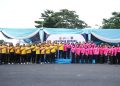 Kapolda Sumsel Gelar Olahraga Bersama Sambut Hari Bhayangkara ke-80