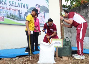 Kapolda Sumsel Pimpin Gerakan Penanaman 10.000 Pohon untuk Lingkungan