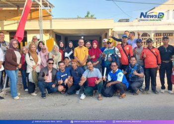 Kontingen Sumsel Apresiasi Pelayanan Dinsosdukcapil Gorontalo di PENAS XVII