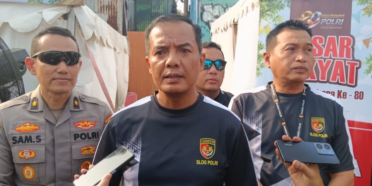 Polri Gelar Pasar Murah di Jakarta Pusat Sambut Hari Bhayangkara ke-80