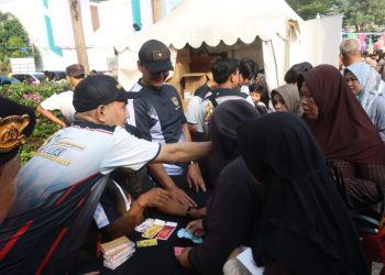 Polres Tangerang Selatan Gelar Pasar Rakyat dan Bazar UMKM Hari Bhayangkara ke-80