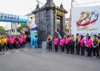 Polda Jateng Rayakan Hari Bhayangkara ke-80 dengan Olahraga Bersama