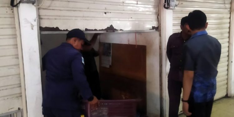 Pemko Padang Revitalisasi Basement Blok II dan III Pasar Raya
