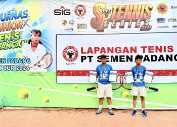 Atlet Tenis Junior Siak Dominasi Kejurnas di Padang