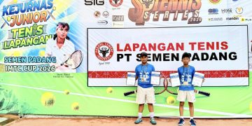 Atlet Tenis Junior Siak Dominasi Kejurnas di Padang