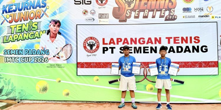 Atlet Tenis Junior Siak Dominasi Kejurnas di Padang