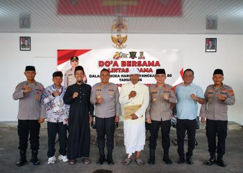 Polres OKI Gelar Doa Bersama Lintas Agama di Hari Bhayangkara ke-80