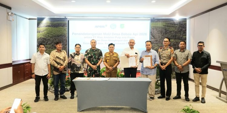 Kepulauan Meranti dan PT RAPP Bersinergi Cegah Karhutla di Pulau Padang