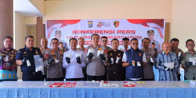 Polda Kaltara Ungkap 63 Kasus Narkoba dalam Dua Bulan