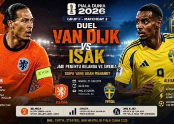 Belanda vs Swedia: Head to Head, Prediksi Skor, dan Susunan Pemain Terbaru