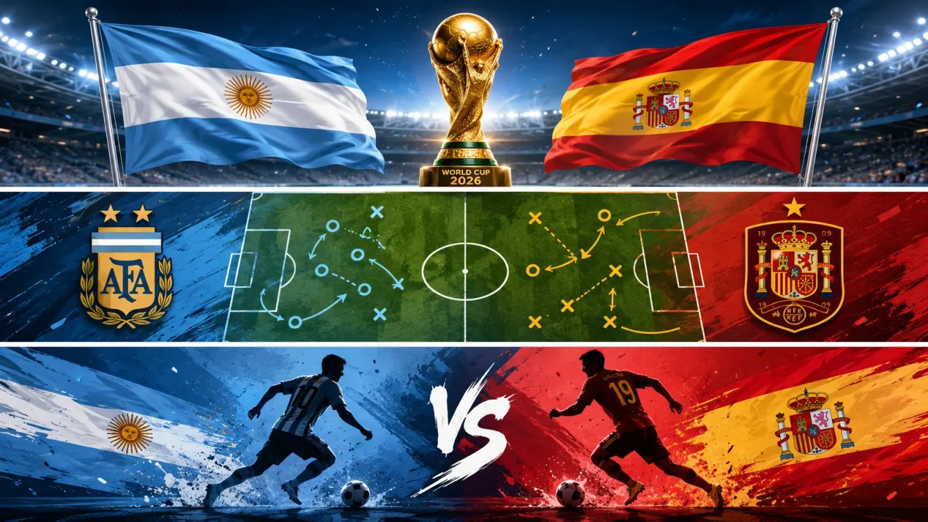 Argentina vs Spanyol di Final Piala Dunia 2026, Ini Prediksi Skor dan Lineup